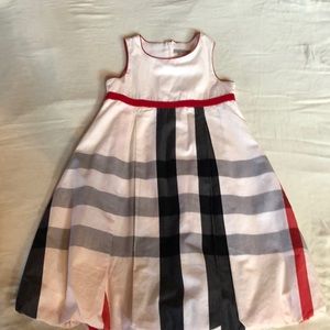 Burberry dress girls size 8